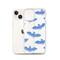 Sleek Lilith iPhone® Clear Case with solid back and flexible sides, protecting against scratches and dirt.