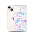 Protect your phone stylishly with the Under the Sea iPhone® Clear Case, featuring adorable sea creatures and vibrant colors.