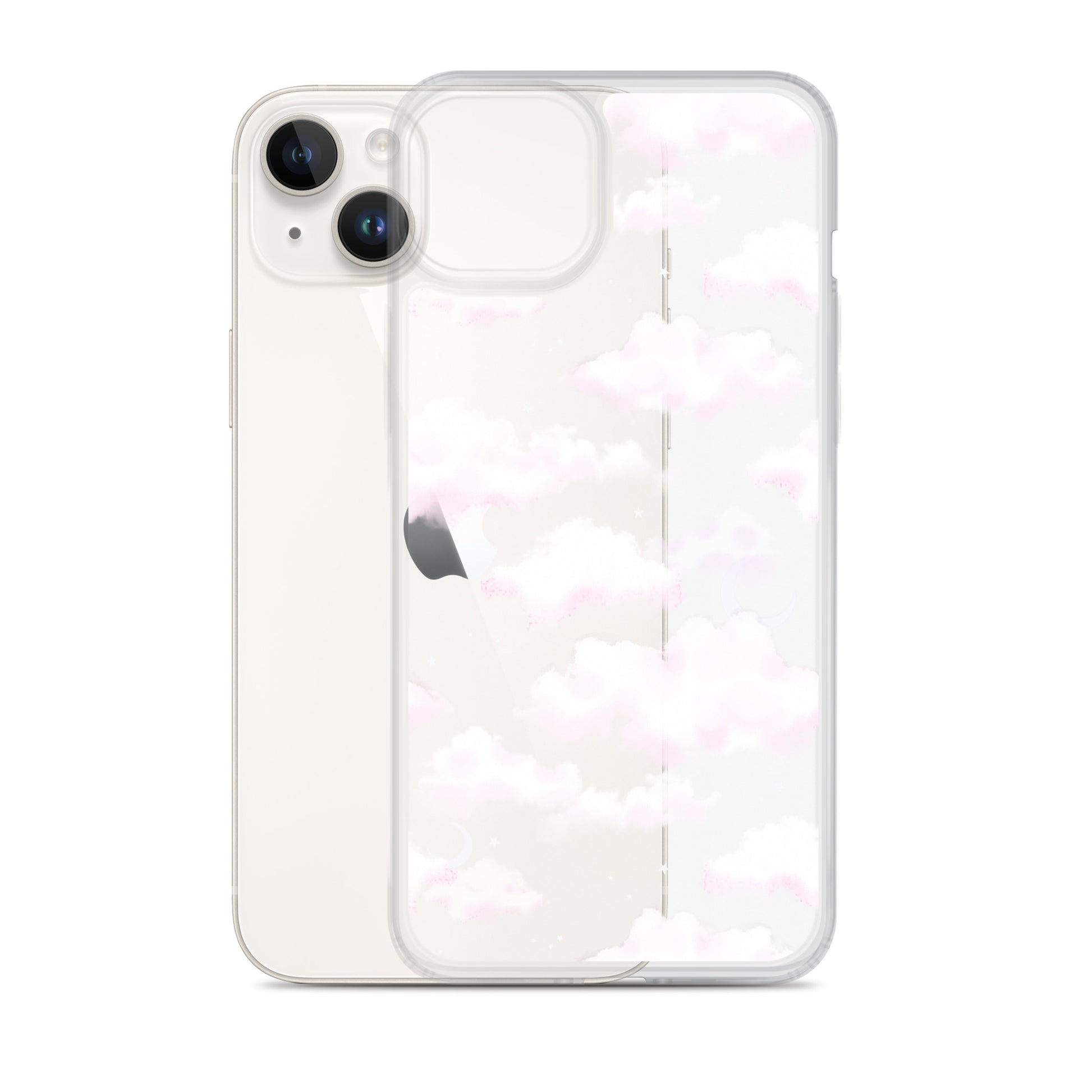 Sleek Cloudy Sky iPhone® Clear Case offers protection from scratches and dust with a flexible, see-through design.