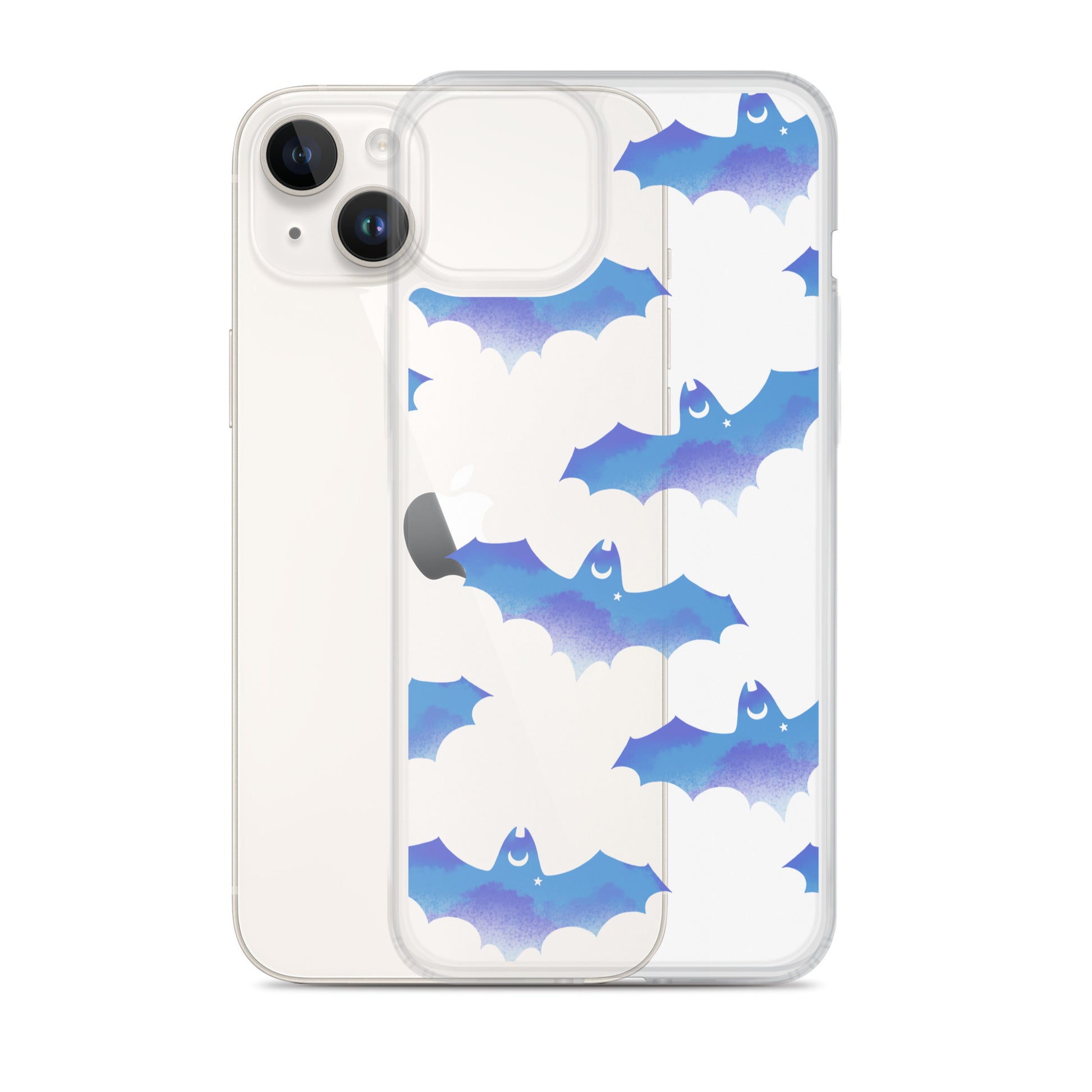 Sleek and protective Lilith iPhone® Clear Case features a solid back and flexible sides for easy access.