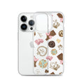 Stylish Royal Cookie iPhone® Clear Case featuring a unique design, providing excellent protection and easy access.