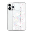 Sleek Snow Kitten iPhone® Clear Case features flexible sides and solid back for ultimate protection and style.