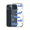 Sleek Lilith iPhone® Clear Case with solid back and flexible sides, protecting against scratches and dirt.