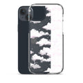 Sleek Cloudy Sky iPhone® Clear Case features a solid back and flexible sides for easy access and protection.