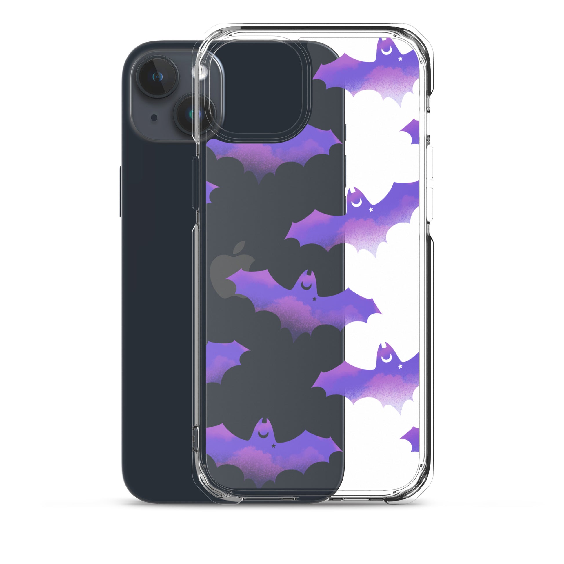 Style your phone with the Morrigan iPhone® Clear Case, offering sleek protection against scratches and dust.