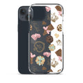 Royal Cookie iPhone® Clear Case showcases a stylish design, offering protection from scratches and dirt.