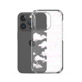 Cloudy Sky iPhone® Clear Case showcasing a dreamy cloud design, offering sleek protection and easy accessibility.