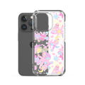 Stylish Indica Magica iPhone® Clear Case featuring a flexible design and solid back for optimal protection and style.