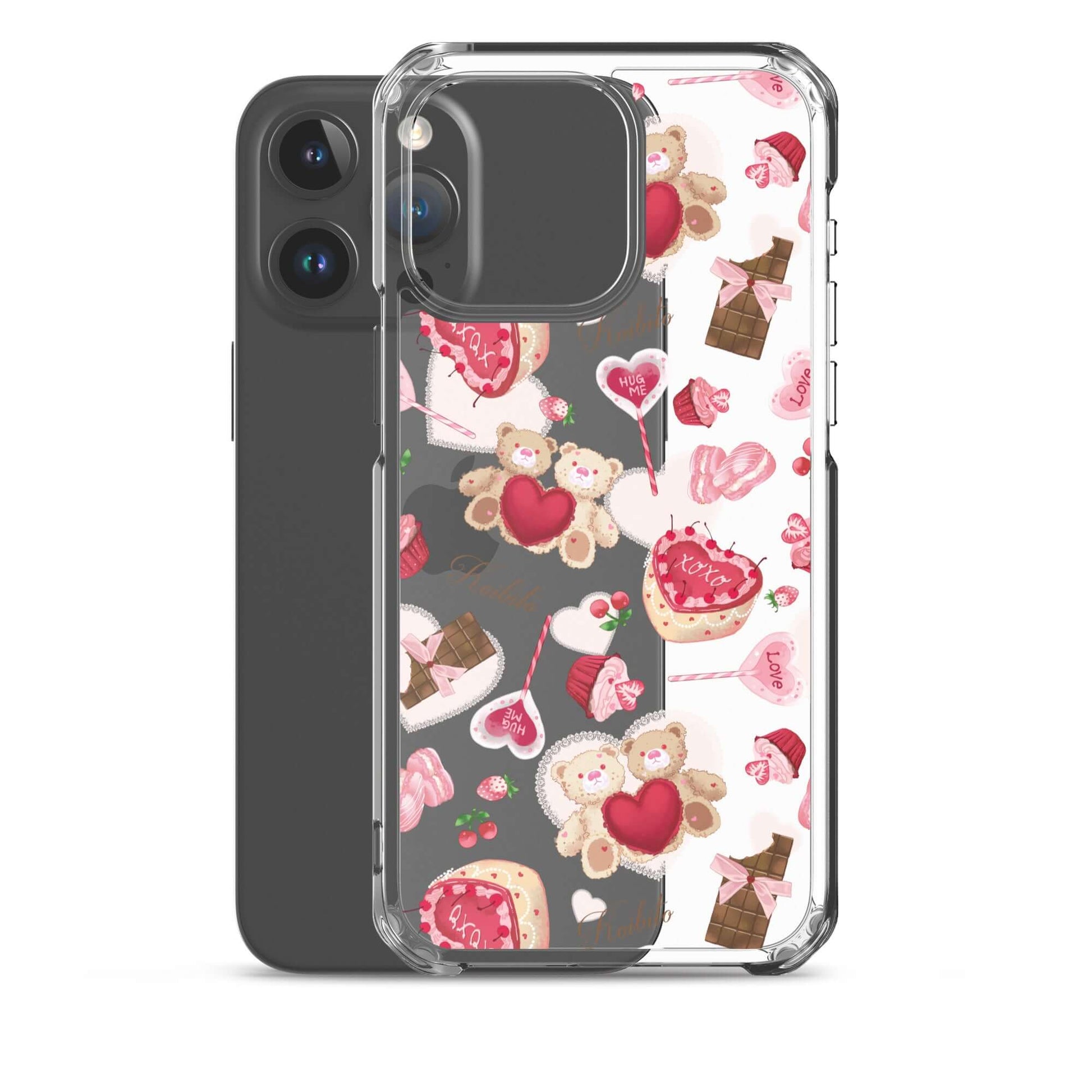 Stylish Sugar Sweetheart iPhone® Clear Case offers durable protection with a fun design for your device.