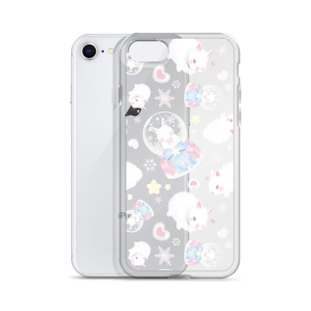 Protect your phone in style with the Snow Bunny iPhone® Clear Case, featuring a playful design and durable materials.
