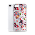 Matsuri iPhone® Clear Case features a vibrant design, offering protection from scratches and easy access to ports.
