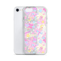 Sleek Indica Magica iPhone® Clear Case featuring colorful designs, protecting against scratches and dirt.