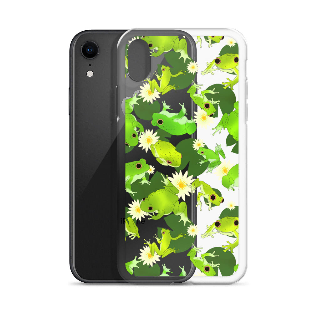Showcasing the Kero-kero iPhone® Clear Case, designed for style and protection against daily wear.