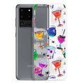 Monster Party Samsung® Clear Case features a vibrant design, ensuring your phone stays protected and stylish.
