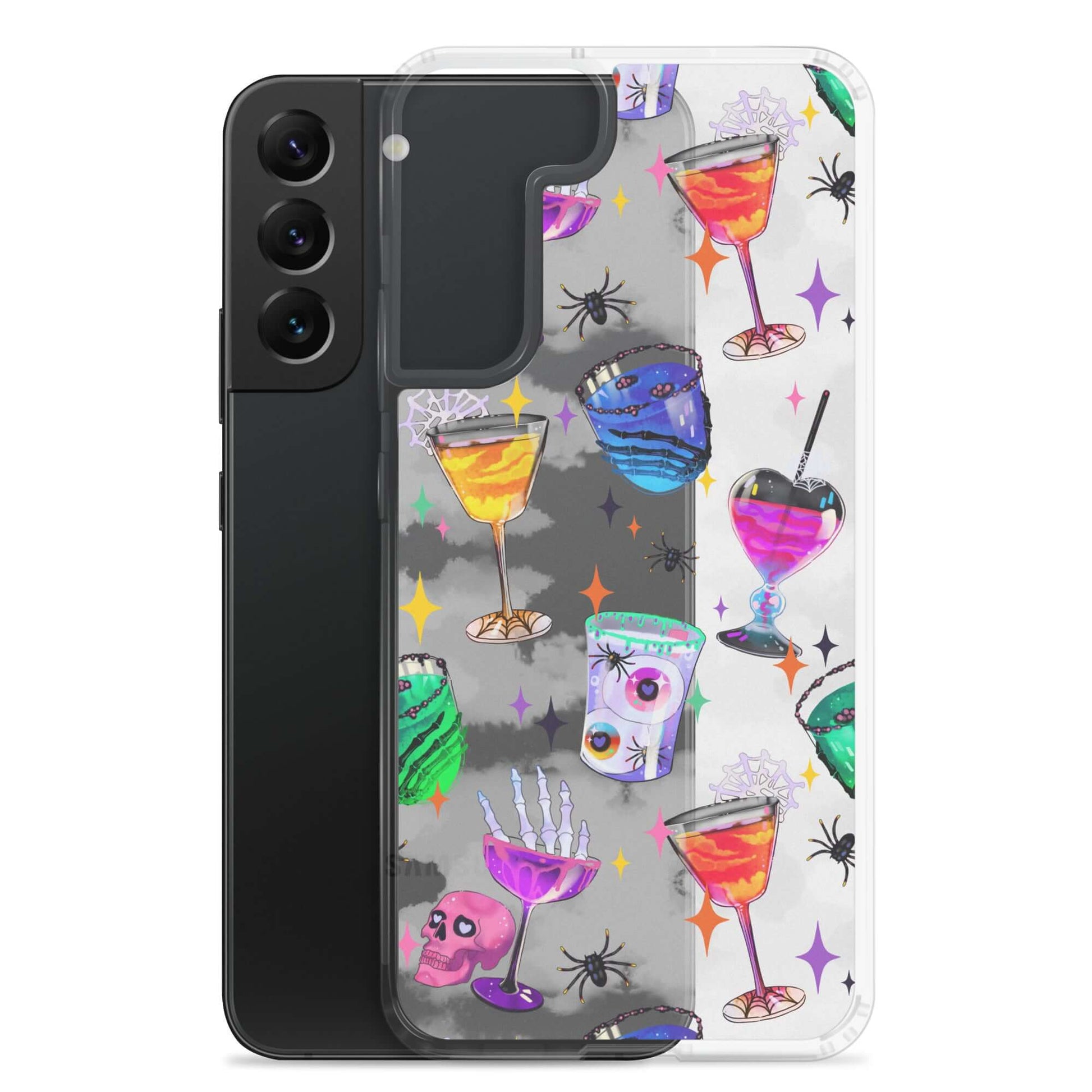 Protect your phone in style with the Monster Party Samsung® Clear Case, featuring fun designs and durable protection.