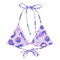 Shop the Sea Princess Padded String Bikini Top, featuring a fun all-over print and eco-friendly recycled fabric.