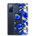 Protect your phone with the Enchanted Rose Samsung® Clear Case (Transparent), featuring a sleek design and vibrant rose pattern.