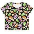 Showcase your Filipino pride with the Filipino Dessert Crop Top, featuring vibrant desserts in a fun design.