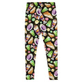 Charming Filipino Dessert Leggings featuring colorful Filipino treats, perfect for showcasing your sweet style.