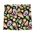 Colorful Filipino Dessert Shorts featuring vibrant dessert illustrations, perfect for style and performance.