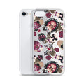 Gothic Teddy iPhone® Clear Case features a flexible design, protecting against scratches and dust with style.
