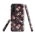Gothic Teddy Samsung® Tough Case features a stylish design, offering protection and durability for your phone.