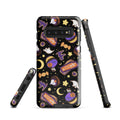 Halloween Treat Samsung® Tough Case features vibrant Halloween designs, providing style and protection for your Galaxy S10.