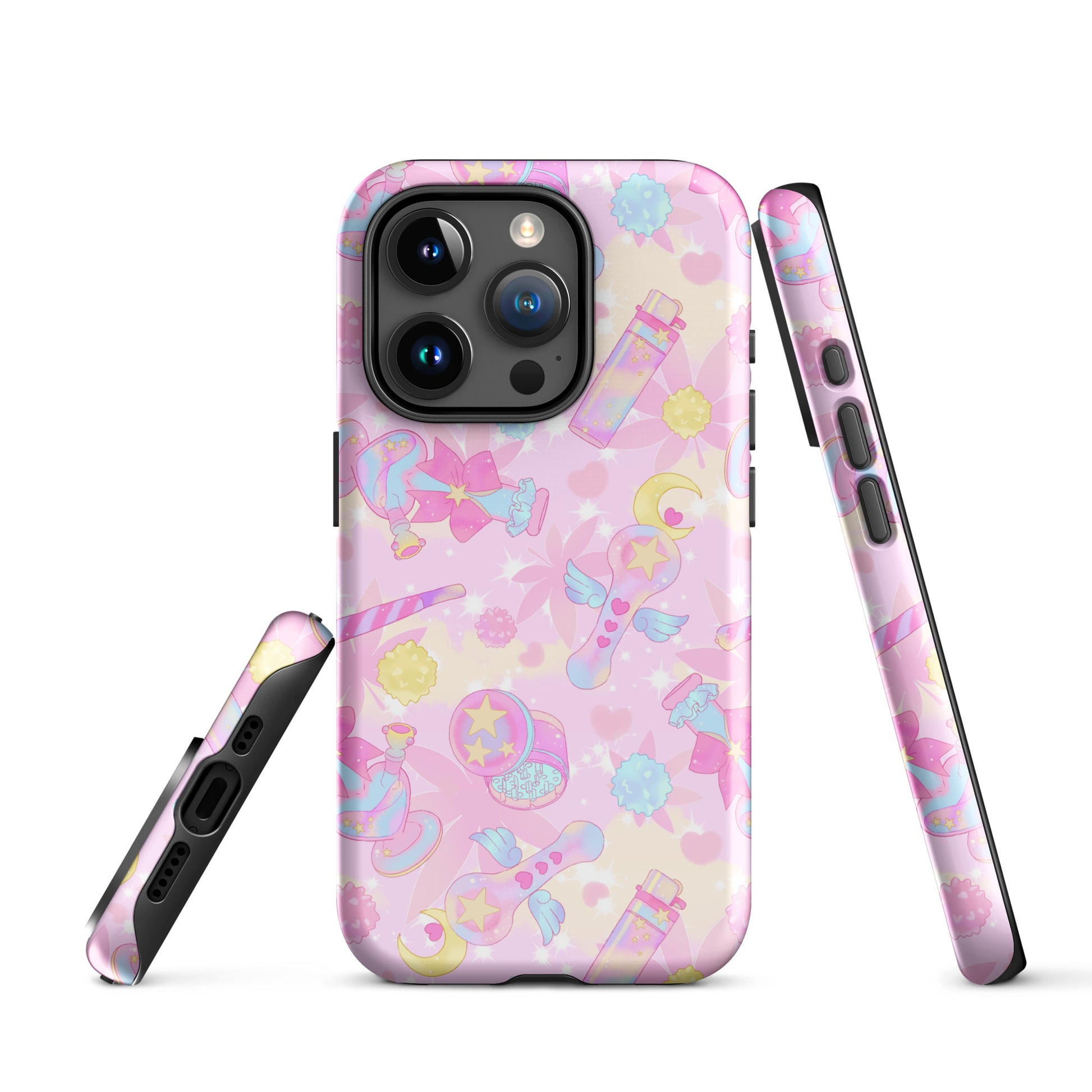 Stylish Indica Magica iPhone® Tough Case features a durable design with impact-resistant protection.