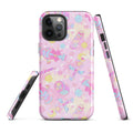 Stylish Indica Magica iPhone® Tough Case featuring a colorful design, durable dual-layer protection for your phone.