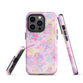 Colorful Indica Magica iPhone® Tough Case featuring a durable design for stylish phone protection and impact absorption.