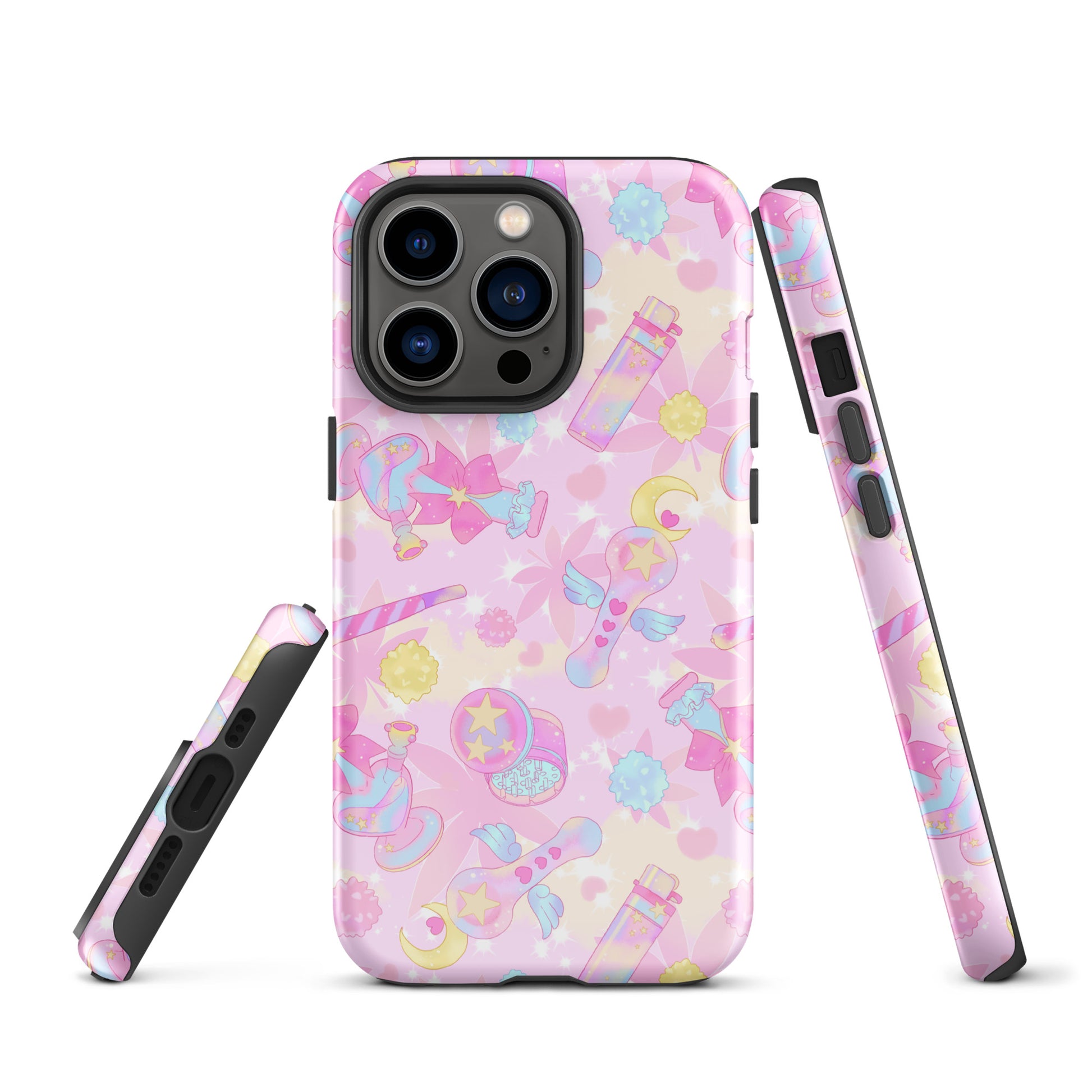 Indica Magica iPhone® Tough Case features a colorful design with dual-layer protection for stylish phone safety.