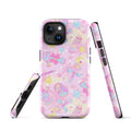 Stylish Indica Magica iPhone® Tough Case offers durable protection with a colorful design for year-round safety.