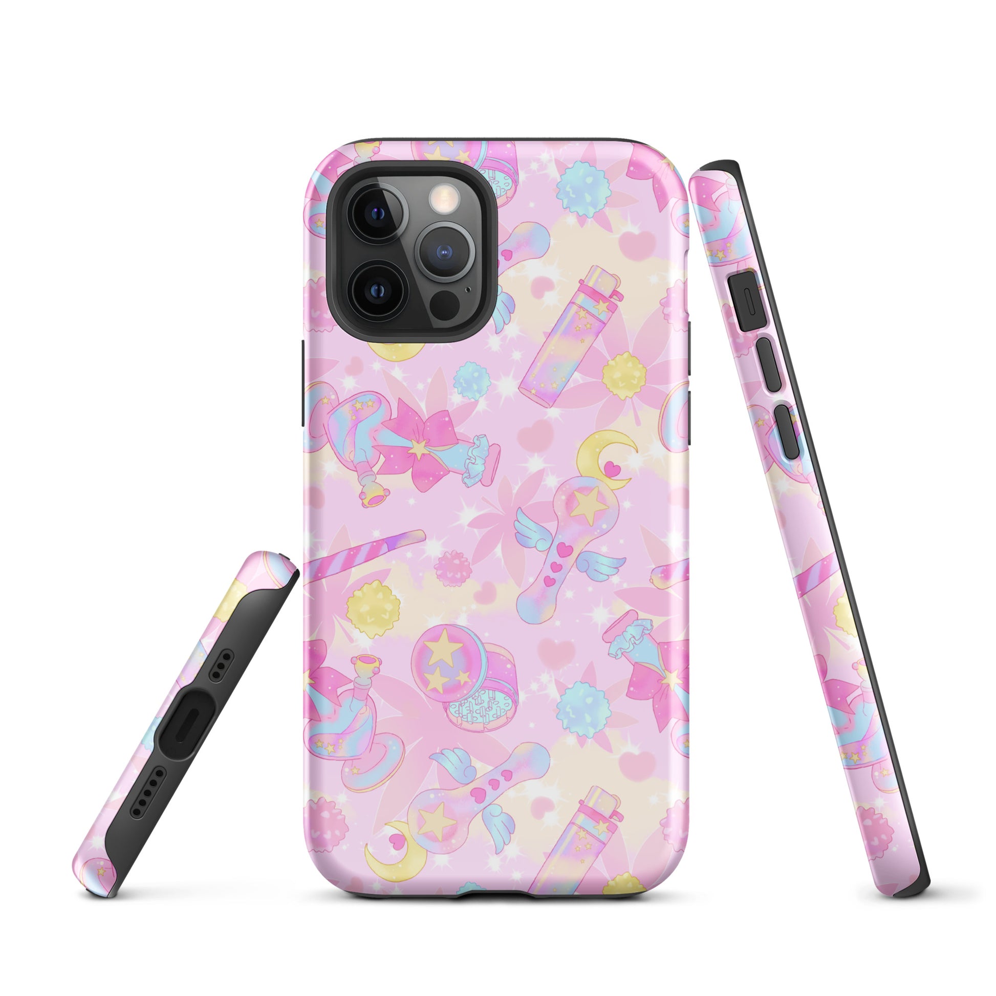 Stylish Indica Magica iPhone® Tough Case with impact-resistant design for ultimate phone protection.