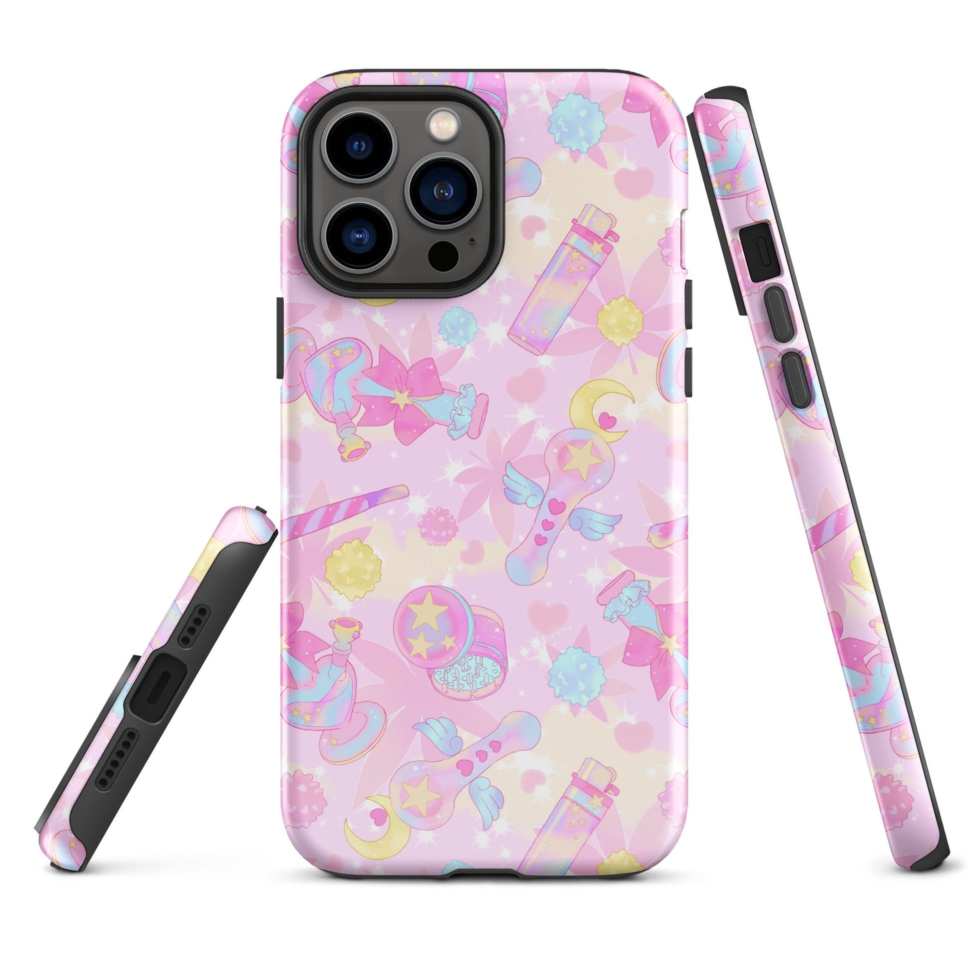 Stylish Indica Magica iPhone® Tough Case with impact-resistant design for ultimate phone protection and fashion.