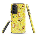 Lemon Samsung® Tough Case features a vibrant design, combining style and durability to protect your Samsung Galaxy.