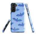 Stylish Lilith Samsung® Tough Case featuring a bat design, offering durable protection for your phone. Perfect for art lovers!