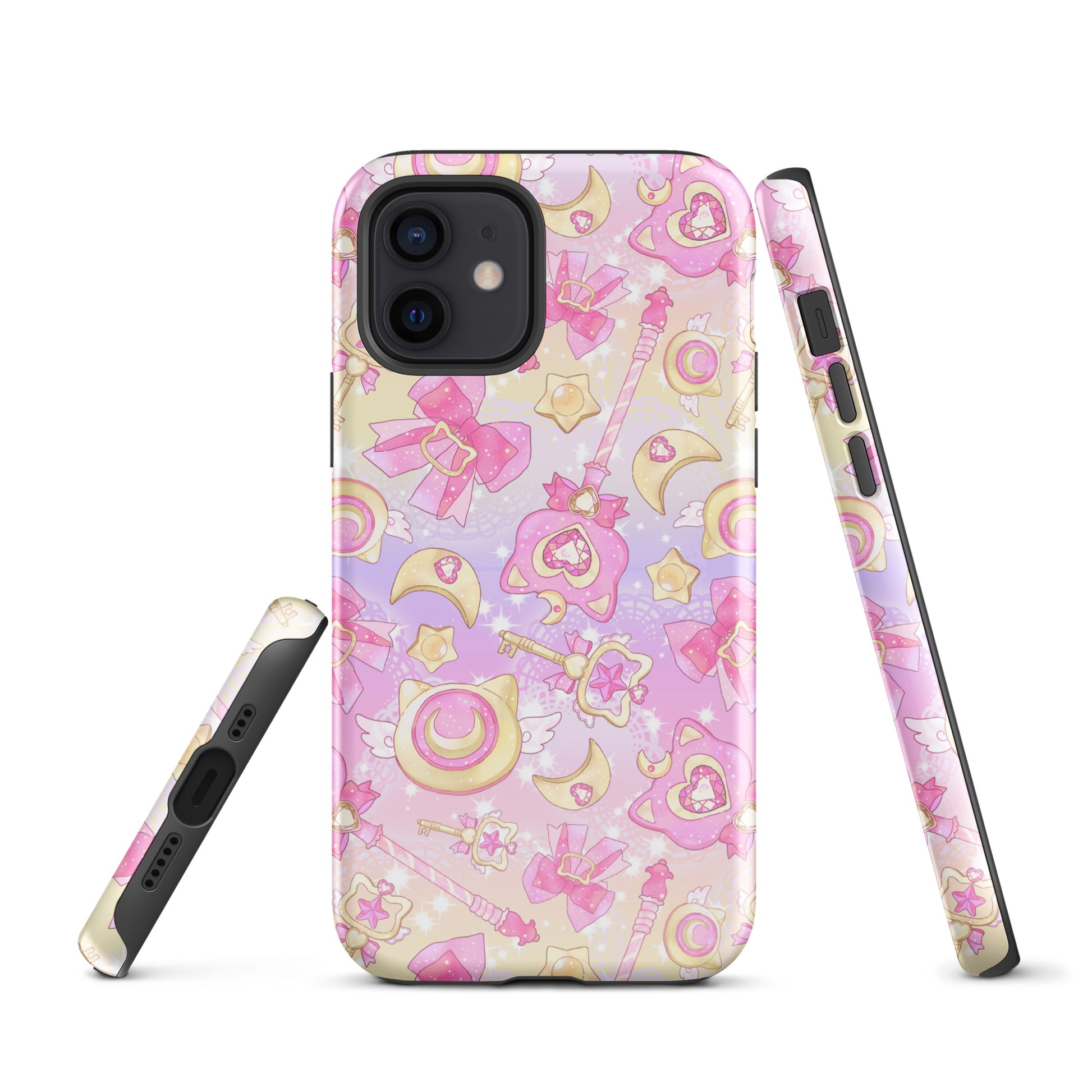 Stylish Magical Girl iPhone® Tough Case featuring enchanting designs to protect your phone with flair.