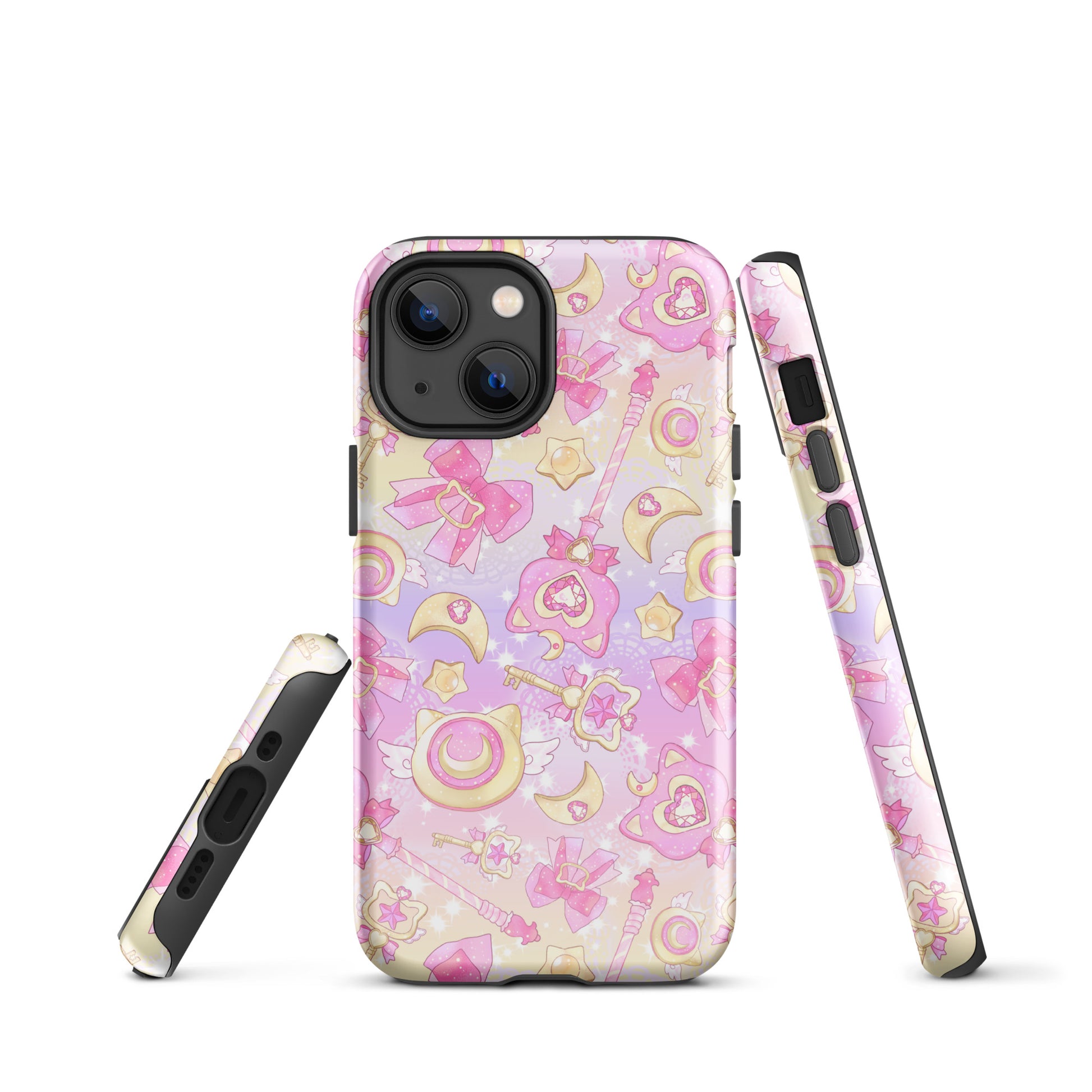 Protect your phone in style with the Magical Girl iPhone® Tough Case featuring whimsical magical motifs.