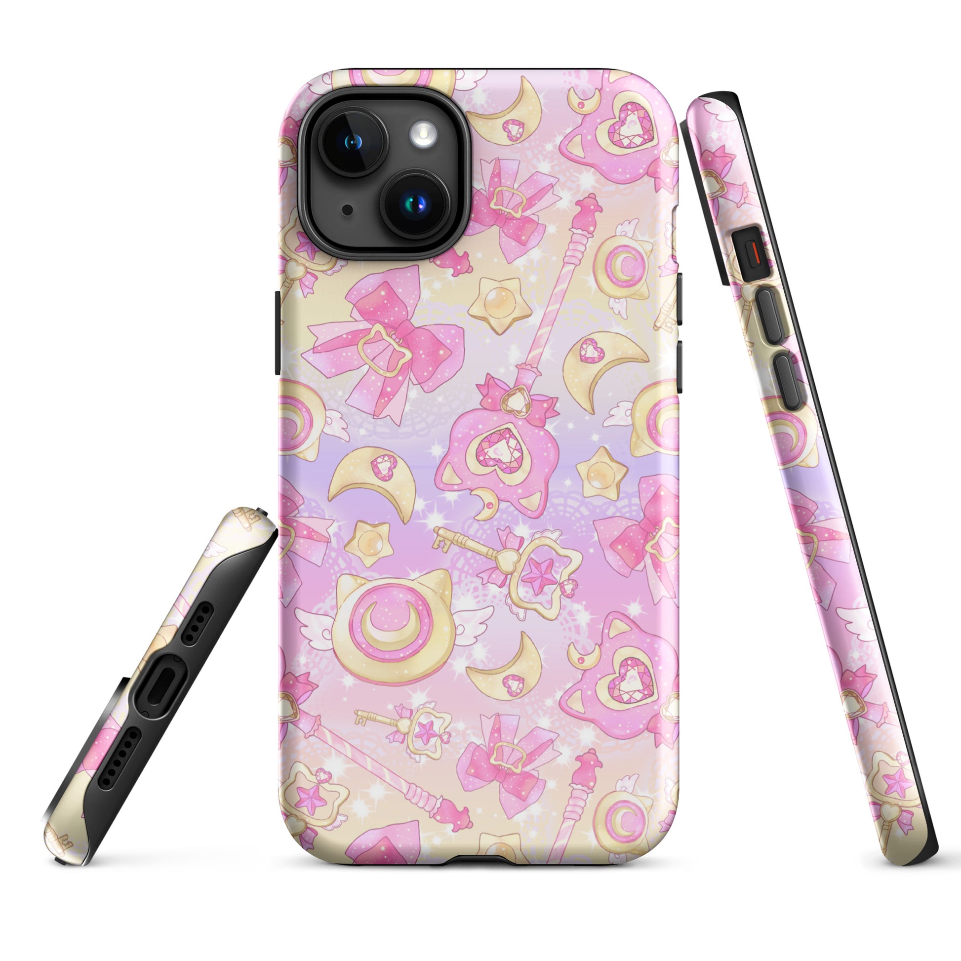 Stylish and protective, the Magical Girl iPhone® Tough Case features a whimsical design for magical enthusiasts.