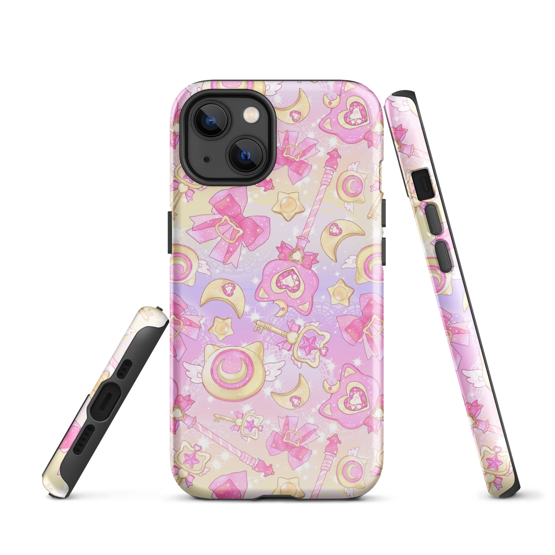 Protect your phone in style with the Magical Girl iPhone® Tough Case featuring a whimsical design and durable build.