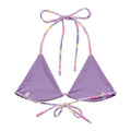 Eco-friendly Magical Girl Padded String Bikini Top with stylish straps, perfect for summer adventures.