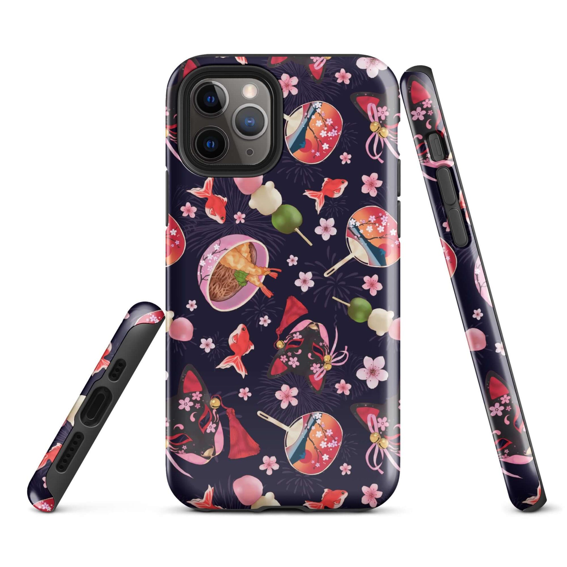 Matsuri iPhone® Tough Case features a stylish design with durable, impact-resistant protection for your phone.