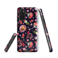 Matsuri Samsung® Tough Case showcases vibrant art with dual-layer protection for your phone's safety and style.