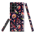 Matsuri Samsung® Tough Case features vibrant designs, ensuring protection and style for your Samsung Galaxy S22 Ultra.