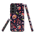 Stylish Matsuri Samsung® Tough Case featuring vibrant designs, offering impact resistance and dual-layer protection.