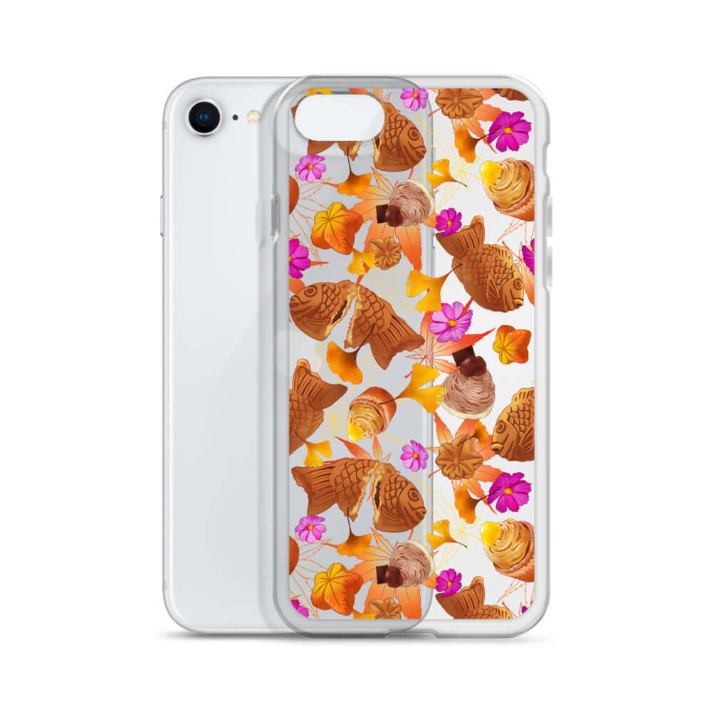 Sleek Momiji iPhone® Clear Case designed to protect against scratches and dirt with a stylish, flexible design.