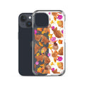 Stylish Momiji iPhone® Clear Case features a flexible design, protecting your device while showcasing unique art.