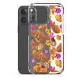 Momiji iPhone® Clear Case features a vibrant design, protecting against scratches and dust while ensuring easy use.
