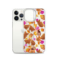 Stylish Momiji iPhone® Clear Case featuring a unique design, offering protection from scratches and dirt. Perfect fit!