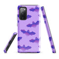 Morrigan Samsung® Tough Case features a stylish bat design, offering durability and protection for your phone.